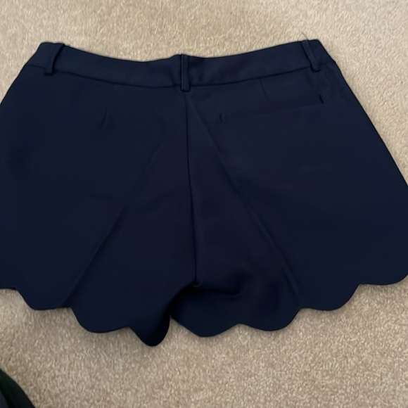 Jade Melody Tam Scalloped Shorts Navy Size 0 - Picture 3 of 5